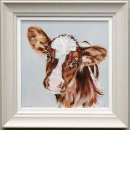 Freddie - White Framed
