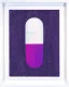 Fuk. It. Ol (Violent Violet) - White Framed