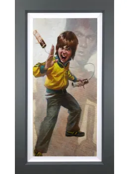 Game Of Daz - Canvas - Grey Framed