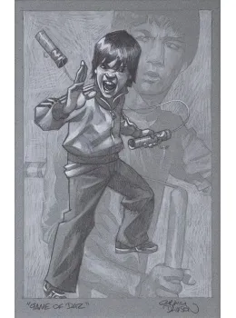 Game Of Daz - Sketch - Mounted