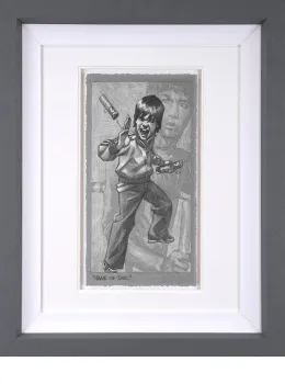 Game Of Daz - Sketch - Grey Framed