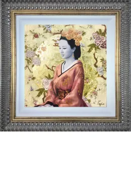 Geisha Couture II - Original - Framed