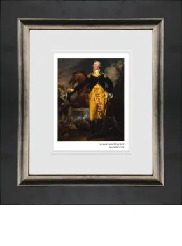 George Don't Drop It Washington - Black Framed