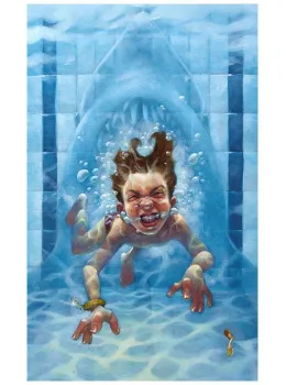 Get Out Of The Water (Jaws) - Mounted