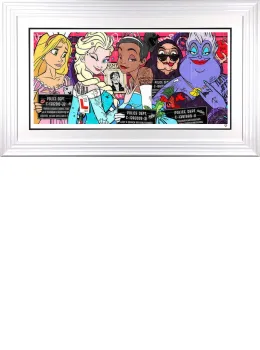 Girls Night Out - White Framed