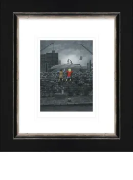 Give Us A Wave Dad - Paper - Framed