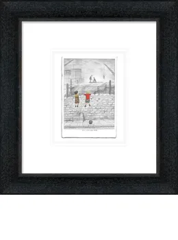 Give Us A Wave Dad - Sketch - Framed