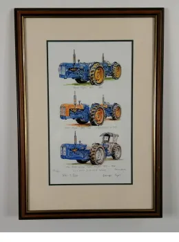 Golden Jubilee Year, Doe Triple-D, 50th Anniversary - Dark Wood Framed