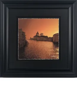 Golden Morning - Paper - Black Framed