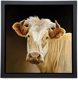 Goldie - Framed Box Canvas