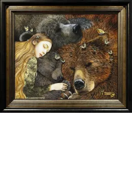 Goldilocks And The Three Bears - Framed
