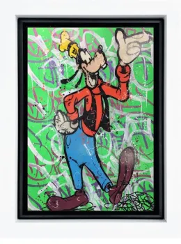 Goofy Wave - Original - Framed