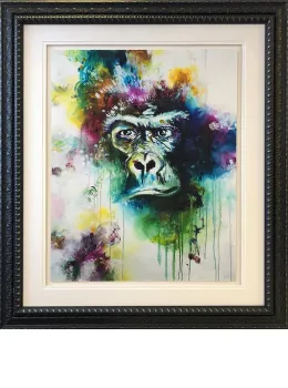 Gorilla 2019 - Original - Framed