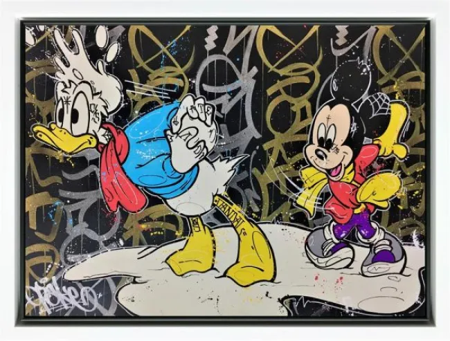 Gotcha' Pal! - Original - Framed