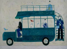 Green Bus - Print only
