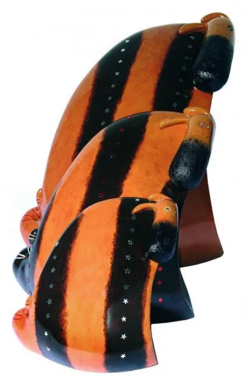 Guppie, Smallweed And Plank - Sculpture