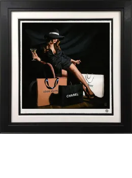 Handbags & Gladrags - Black Framed