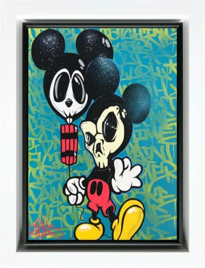 Happy F***ing Birthday - Original - Framed