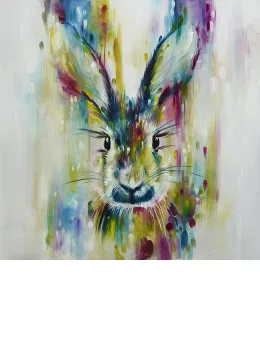 Hare - Escape - Small - Mounted