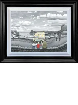 He Always Gets More Than Me - Deluxe Canvas - Black Framed
