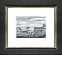 He Always Gets More Than Me - Paper - Black Framed