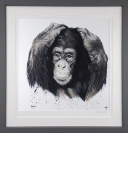 Hear No Evil - Grey Framed