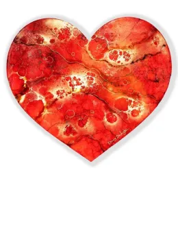 Heart Of Gold - Unframed Canvas
