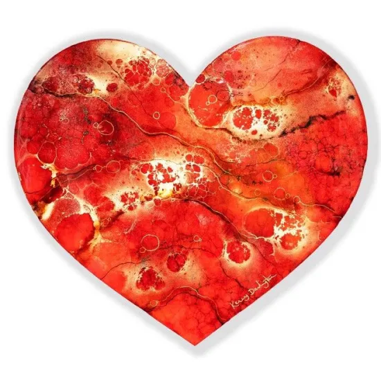 Heart Of Gold - Unframed Canvas Heart Of Gold - Unframed Canvas