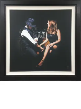 Heart To Forget - Canvas - Black Framed