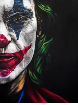 Joaquin Phoenix - Joker - Mounted