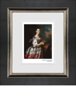 Her Royal Baroness Of Kinder - Black Framed
