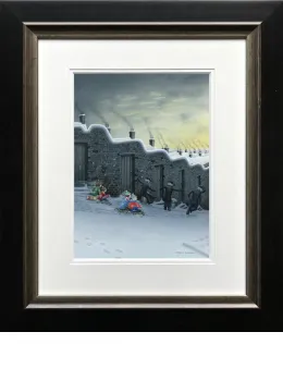 Here They Come Again - Paper - Framed