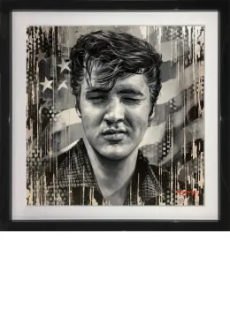 Hound Dog - Original - Black Framed