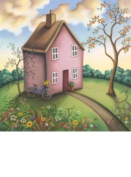 House Of Flowers - Mounted