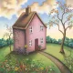 House Of Flowers - Mounted