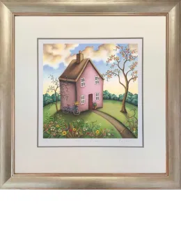 House Of Flowers - Framed