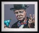 I Am Easily Satisfied With The Best - Black Framed