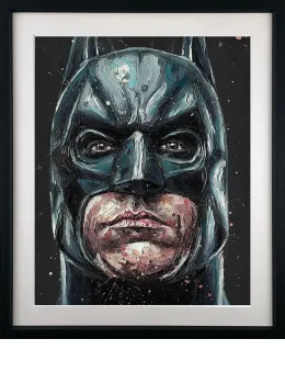 I Am Vengeance (Batman) - Artist Proof Black Framed