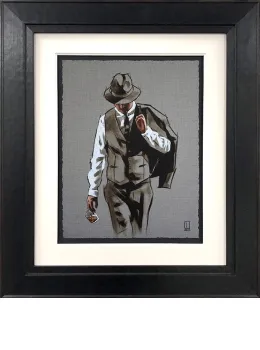 I Built Me - Sketch - Black Framed