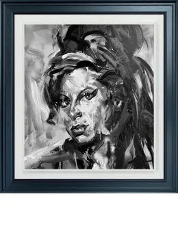 I Live To Love (Amy Winehouse) - Black Framed