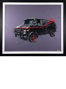 I Love It When A Plan Comes Together - Canvas - Artist Proof Black Framed - Framed Box Canvas