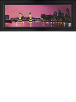 I Love London - Black Framed