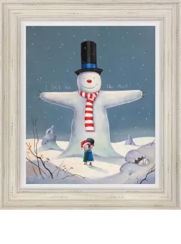 I Love You This Much - Cream Framed