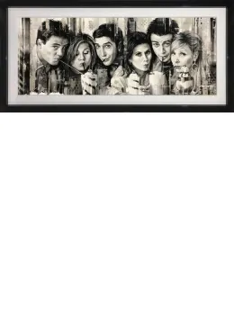 I'll Be There For You - Original - Black Framed