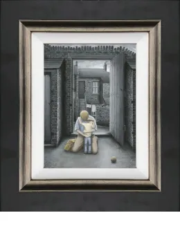 I'm All Yours Now Son - Canvas - Black Framed
