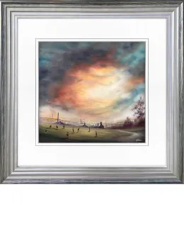 I'm Batting Next - Paper - Framed