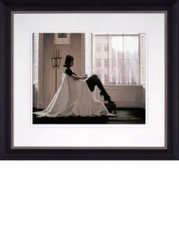 In Thoughts of You (Large) - Black Framed