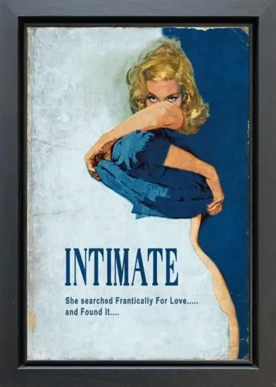Intimate - Original - Black Framed