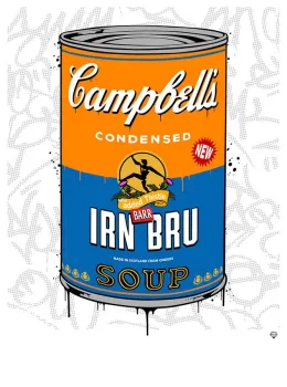 Irn-Bru Soup - Mounted