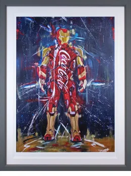 Iron Can - Grey Framed